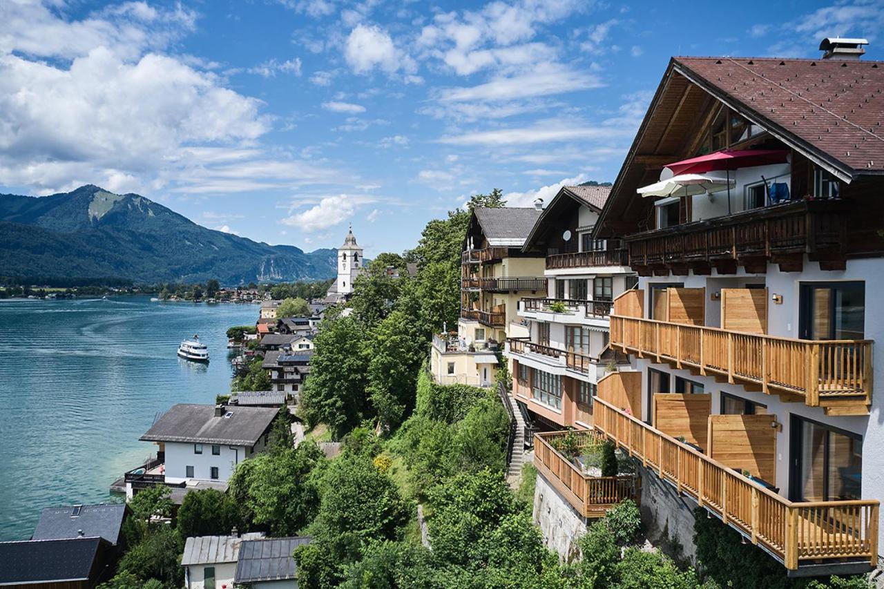 See Moment Appartements Adults Only Sankt Wolfgang im Salzkammergut Bagian luar foto