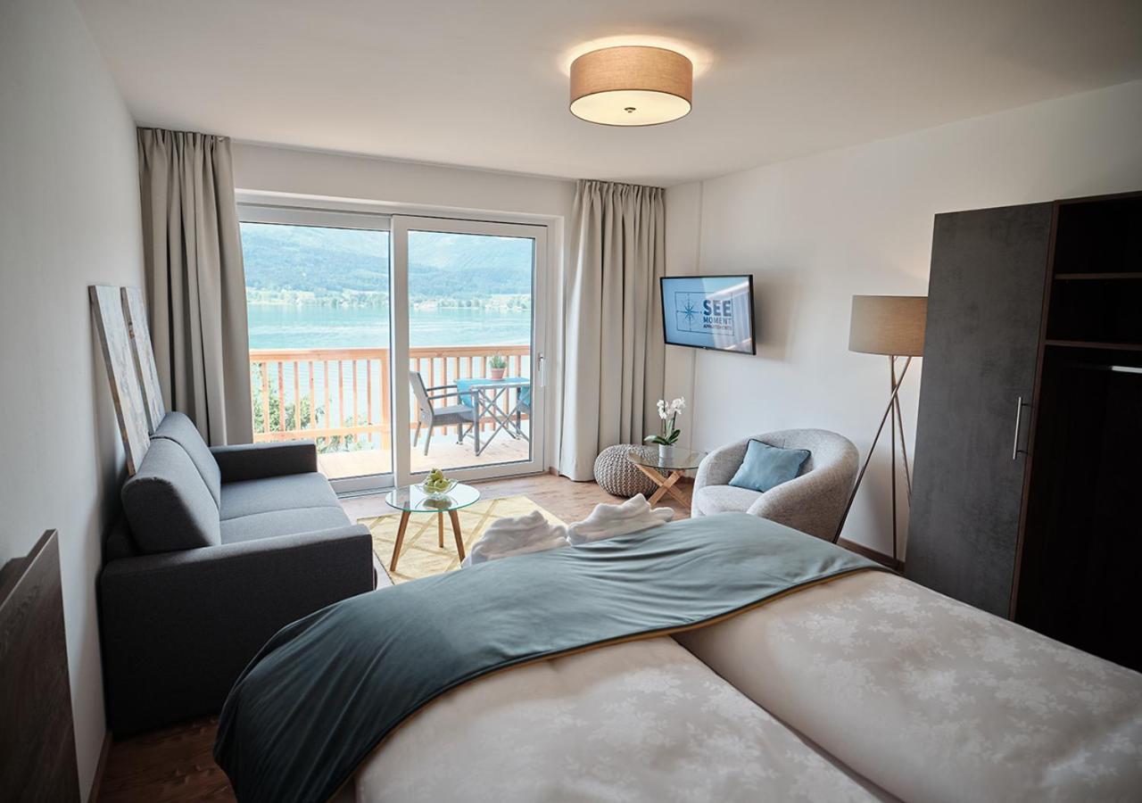 See Moment Appartements Adults Only Sankt Wolfgang im Salzkammergut Bagian luar foto